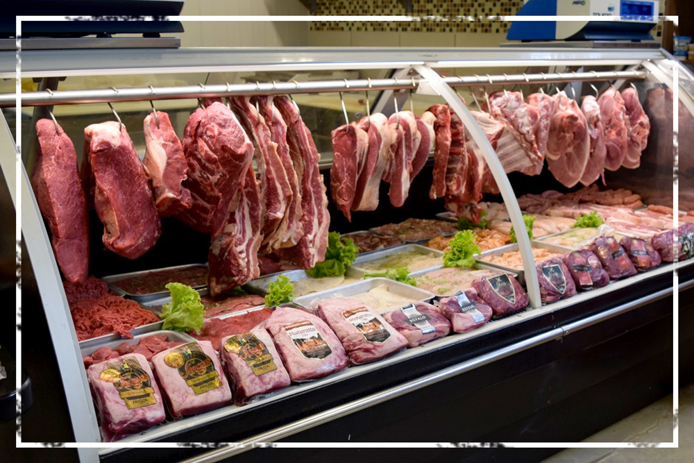 Seleção de carnes